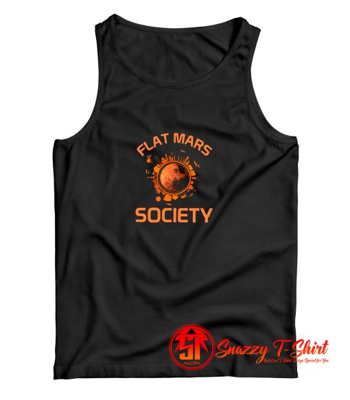 Flat Mars Society Nice Tank Top