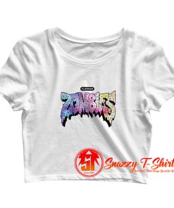 Flatbush Zombie Rainbow Crop Top Shirt