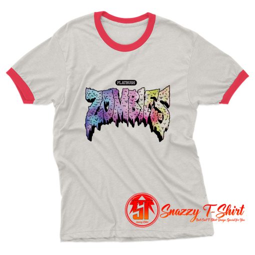 Flatbush Zombie Rainbow Ringer Tee