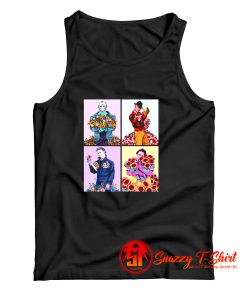 Flower For You Horror Movies Killers Tank Top