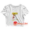 Foghorn Leghorn Cocky Character Cartoon Crop Top Shirt