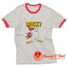 Foghorn Leghorn Cocky Character Cartoon Ringer Tee