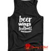 Football Beer Tank Top