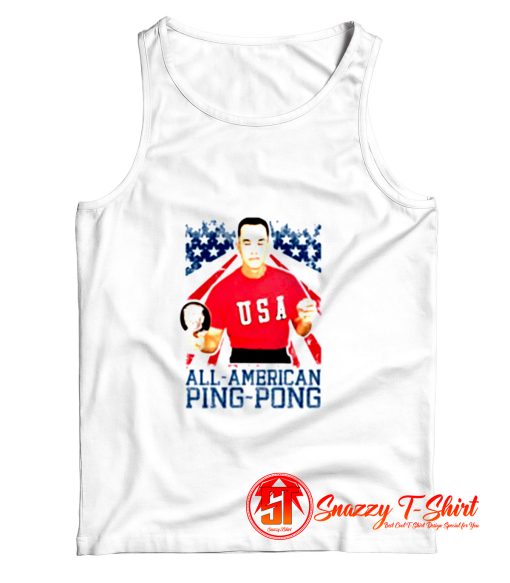 Forrest Gump American Ping Pong Tank Top