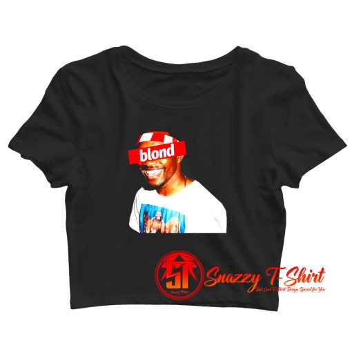 Frank Ocean Blond Hip Hop Rap Crop Top Shirt