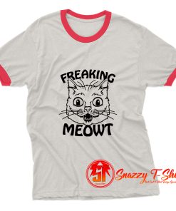 Freaking Meow Ringer Tee