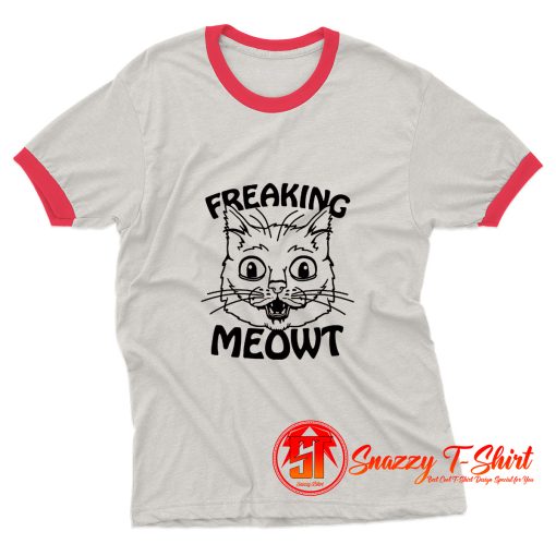 Freaking Meow Ringer Tee