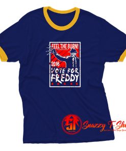 Freddy For President 2016 Classic Ringer Tee