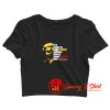 Frederick Douglass Quote Crop Top Shirt