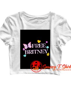 Free Britney Diamonds Girl Power Britney Spears Crop Top Shirt