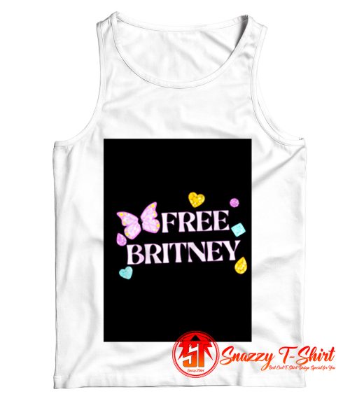 Free Britney Diamonds Girl Power Britney Spears Tank Top