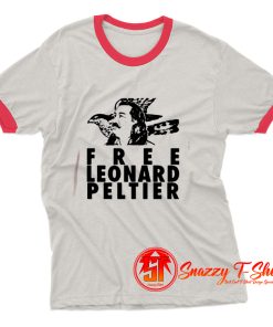 Free Leonard Peltier Ringer Tee