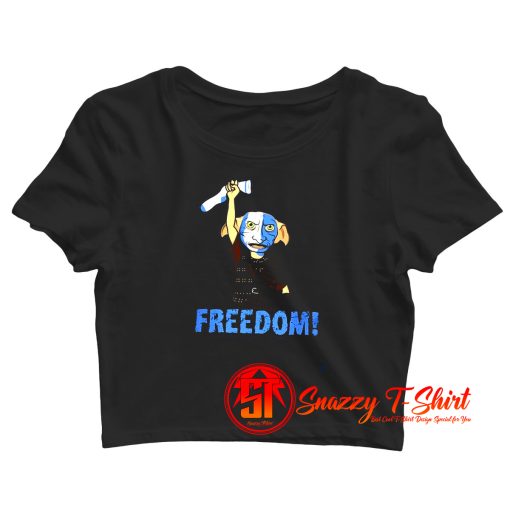 Freedobby Raffitees Freedom Crop Top Shirt