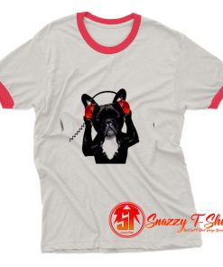 French Bulldog DJ Ringer Tee