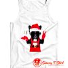 French Bulldog Santa Style Tank Top