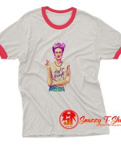 Frida Daft Punk Design Graphic Cool Ringer Tee