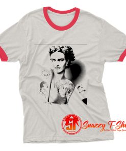 Frida Kahlo Tattoo Ringer Tee