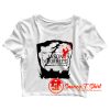 Friday The 13th Jason Voorhees Gravestone Crop Top Shirt