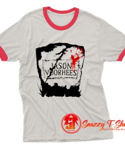 Friday The 13th Jason Voorhees Gravestone Ringer Tee