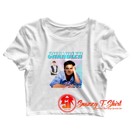 Friends Chandler Bing Funny Crop Top Shirt