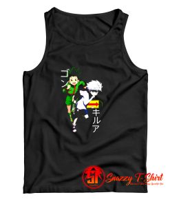 Friends Gon Killua Skateboarding Tank Top