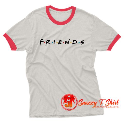 Friends Logo Ringer Tee