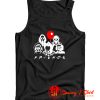 Friends Michael Myers Pennywise Chucky Tank Top