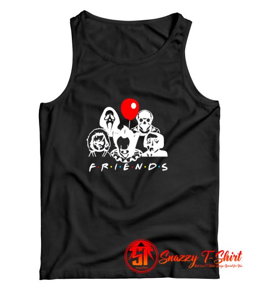 Friends Michael Myers Pennywise Chucky Tank Top