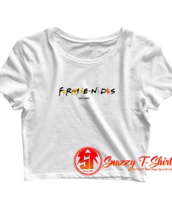 Friends Not Food Crop Top Shirt