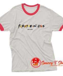 Friends Not Food Ringer Tee