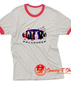 Friends Tv Show The One with the Halloween Party Ringer Tee