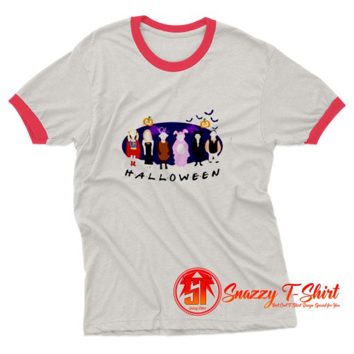 Friends Tv Show The One with the Halloween Party Ringer Tee