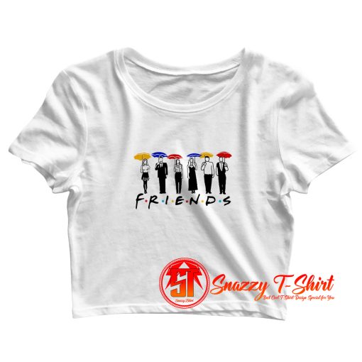 Friends Umbrella Crop Top Shirt