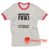 Friki Secret Code Graphic Quote Ringer Tee