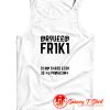 Friki Secret Code Graphic Quote Tank Top