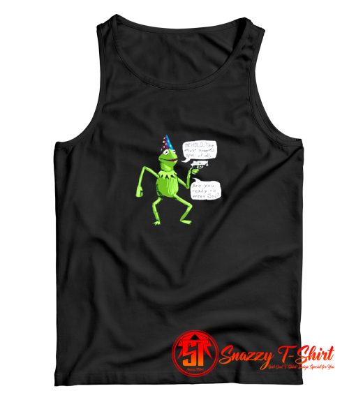 Frog And Gun Yer A Wizard Kermit Tank Top