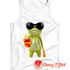 Frog Funny Cocktail Hipster Funny Tank Top