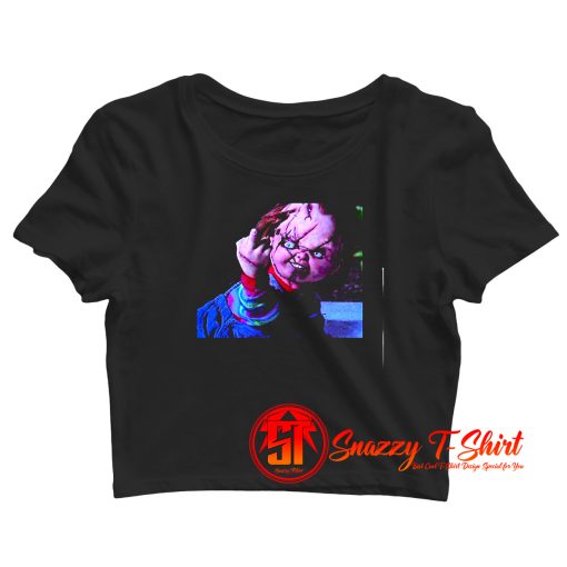 Fuck Horror Chucky Crop Top Shirt