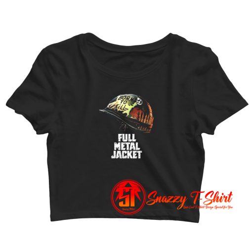 Full Metal Jacket Crop Top Shirt