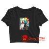 Fun Kult Batman Jocker Harley Quinn Crop Top Shirt