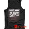 Funny Academic Doctorate PhD Tank Top