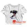 Funny Alone Goku Dragon Ball Crop Top Shirt