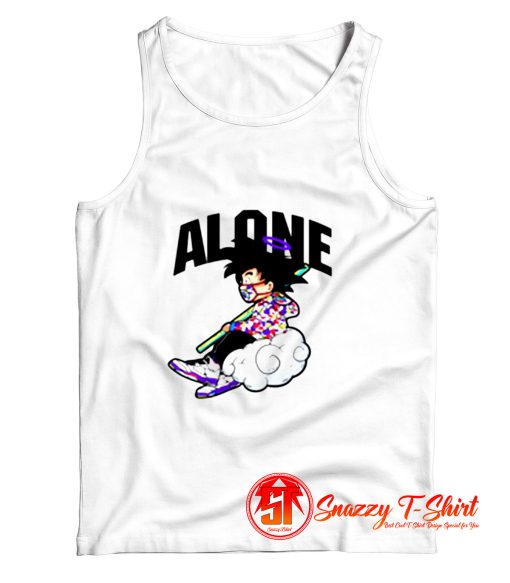 Funny Alone Goku Dragon Ball Tank Top