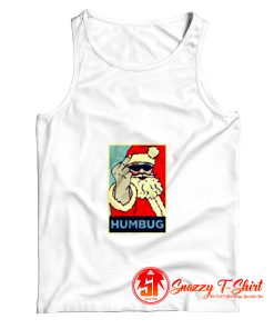 Funny Bah Humbug Santa Claus Father Christmas Tank Top