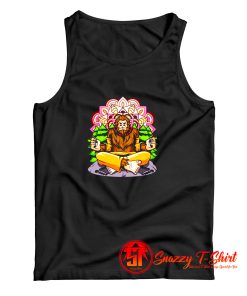 Funny Bigfoot Sasquatch Yoga Tank Top