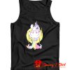 Funny Cute Pooping Rainbow Unicorn Tank Top