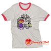 Funny Cute Snoopy Trap House Ringer Tee