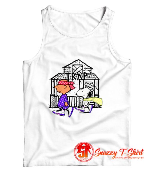 Funny Cute Snoopy Trap House Tank Top