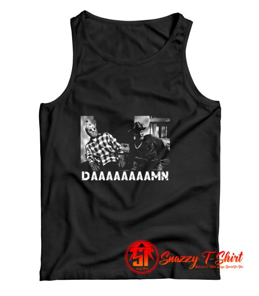 Funny Dammn Krueger Voorhees 2020 Friday Damn Meme Tank Top