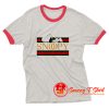 Funny Disney Snoopy Sleeping x Gucci Ringer Tee